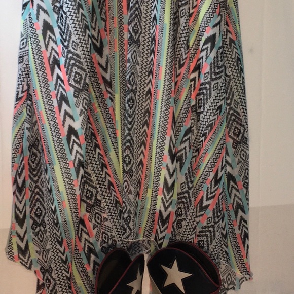 Dress XL flowing cute dress XL & cowboy boots size 5 - Picture 4 of 5